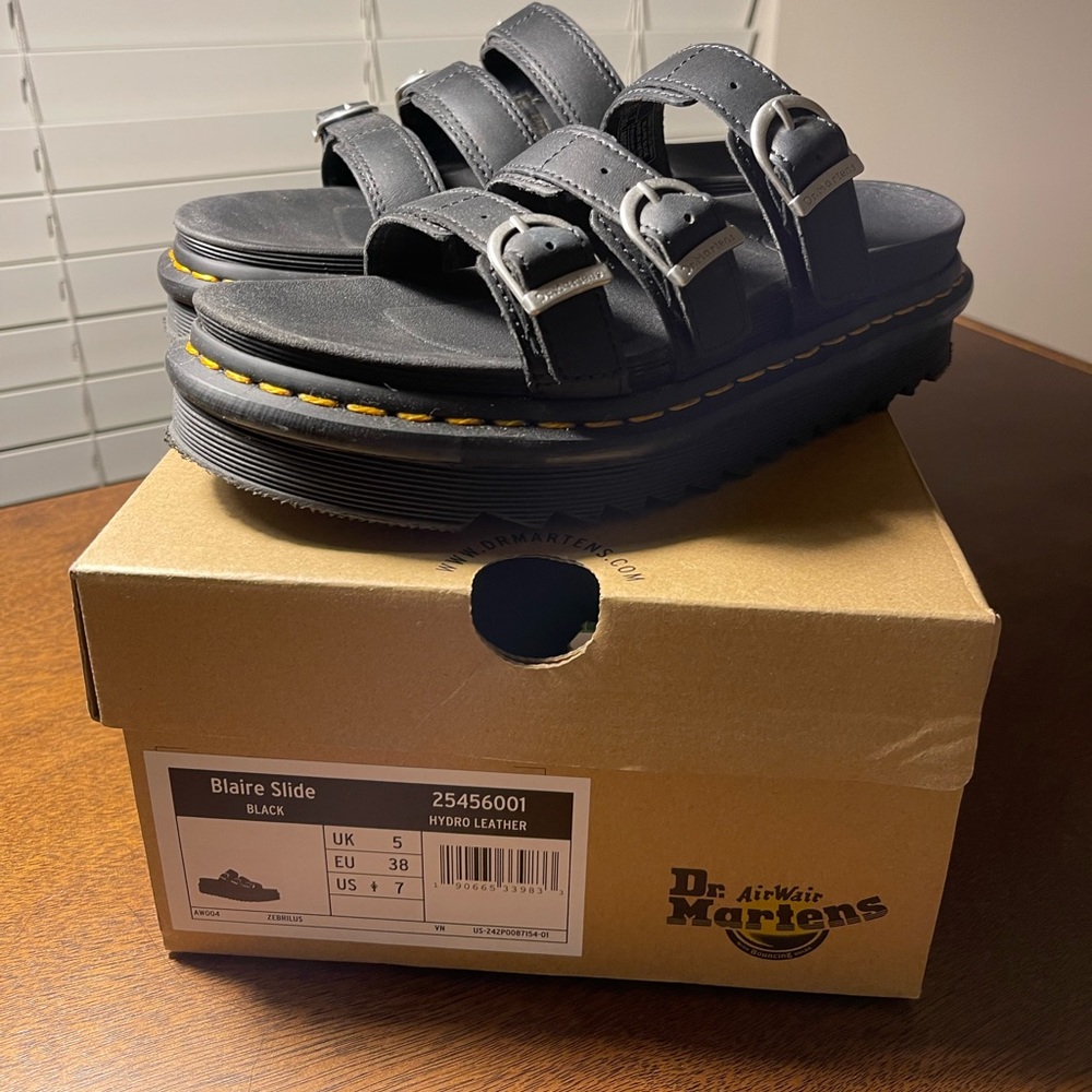 Comfortable Dr.Martens platforms.